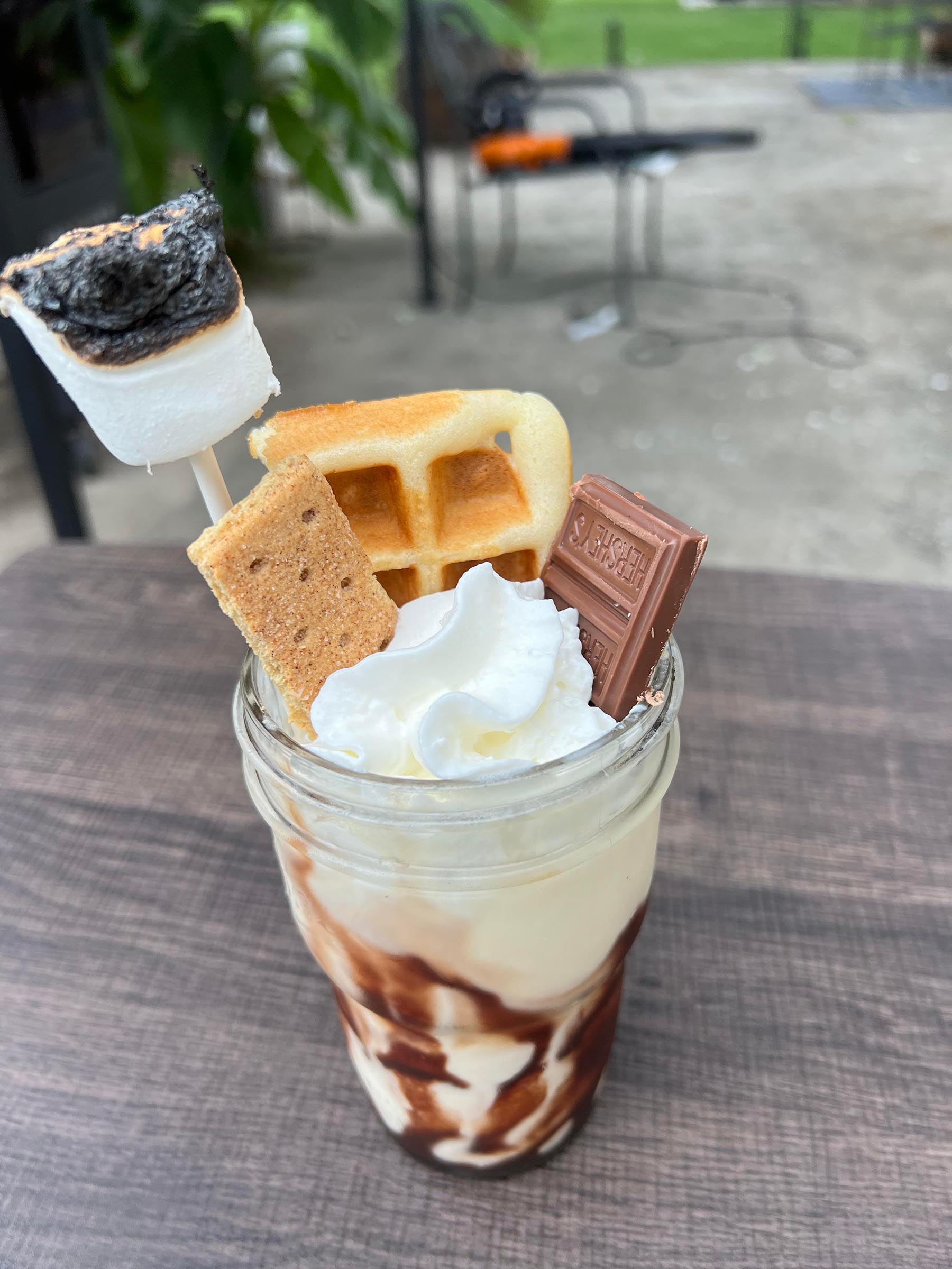 S’mores Waffle Cup